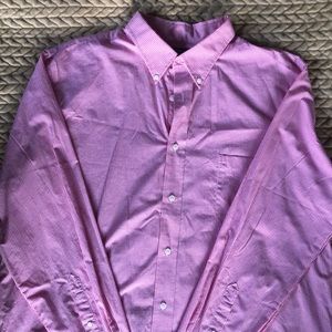 Croft & Barrow pink checked dress shirt